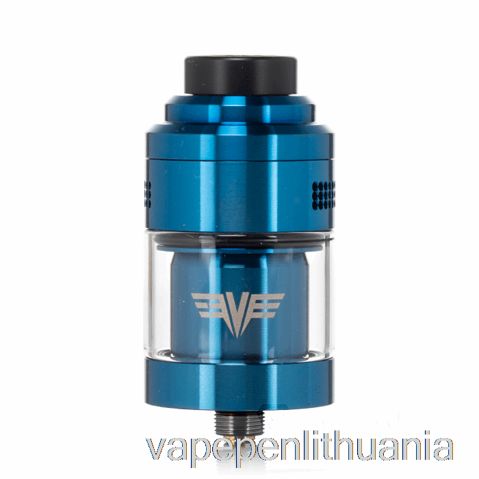 Vaperz Cloud Valkyrie Mini 25mm Rta Electric Blue Vape Skystis